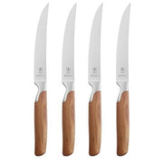 Steak Knife, Set of 4 by Sarah Wiener for Pott Germany Knife Pott Germany Plum Wood 