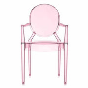 Lou Lou Ghost Armchair by Philippe Starck for Kartell Chair Kartell Pink 