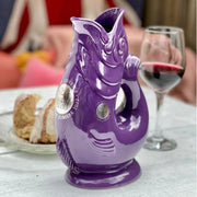 Queen's Jubilee Limited Edition Purple Gluggle Jug by Wade Potteries Pitchers Wade 