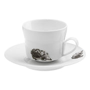 Piqueur Cappuccino Cup and Saucer, Hedgehog by Hering Berlin Mug Hering Berlin 