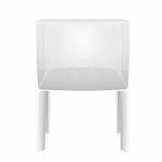 Small Ghost Buster Side Table, 22" h. by Philippe Starck with Eugeni Quitllet for Kartell Furniture Kartell White/Matte 