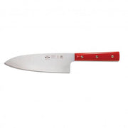 No. 3230 Coltello Santoku Knife with Red Lucite Handle by Berti Knife Berti 