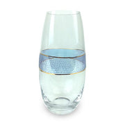 Panthera Giftware: Glass Indigo Blue 10" Vase by Michael Wainwright Vases, Bowls, & Objects Michael Wainwright 