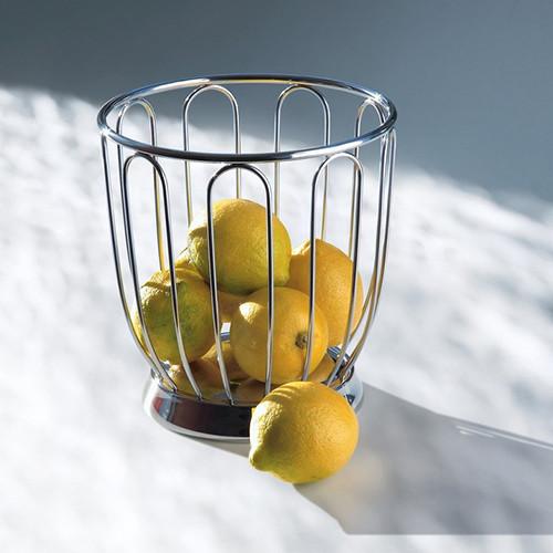 Alessi 370 Series Stainless Steel Citrus Basket - Amusespot