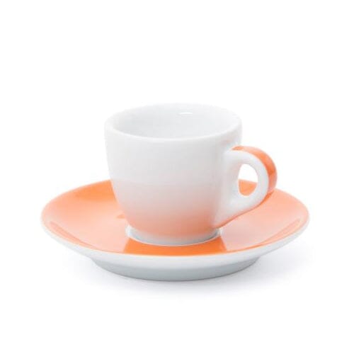 Verona Orange Striped Italian Espresso Cup and Saucer, 1.9 oz. by Anca -  Amusespot - Unique products by Ancap for Kitchen, Home Décor, Barware,  Living, and Spa products