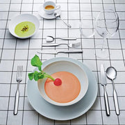 Collo-alto Stainless Steel Salad Set, 10.5" by Inga Sempe for Alessi Salad Set Alessi 
