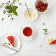 Wild Strawberry White Rim Soup Bowl, 9" by Wedgwood Dinnerware Wedgwood 