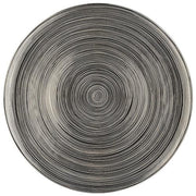 TAC Stripes 2.0 Charger Plate, Silver Titanium for Rosenthal Dinnerware Rosenthal 