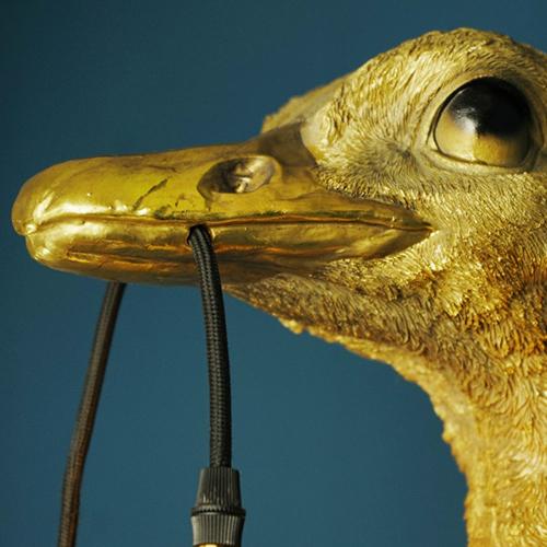 Franz Josef the Ostrich Wall Sconce Lamp SHIPPING LATE FALL 2024