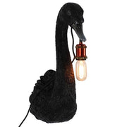 Petra the Black Swan Wall Sconce Lamp Lighting Amusespot 
