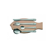 mono kids 4 Piece Flatware Set with Cutting Board by Peter Raacke for Mono Germany Ladle Mono GmbH 