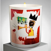 Jean-Michel Basquiat Candles by Ligne Blanche Paris Candles Ligne Blanche Trumpet 