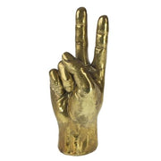 Peace Figurine, 10" Figurine Amusespot Gold 