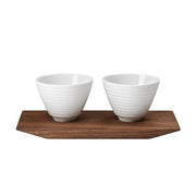 Pulse Amuse Bouche Dishes on Tray by Hering Berlin Condiment Set Hering Berlin Set of 2 