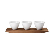Pulse Amuse Bouche Dishes on Tray by Hering Berlin Condiment Set Hering Berlin Set of 3 