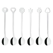 Lucky Charms 6-Piece Party Spoon Set by Sambonet Spoon Sambonet Stainless Steel 