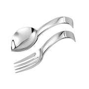 Living Spoon & Fork Set by Sambonet Service Sambonet 