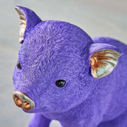 This Little Purple Piggy is a Bank SHIPPING LATE SPRING 2023 Planter Amusespot 