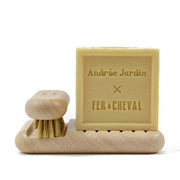 Heritage Soap Holder Kit by Andree Jardin and Fer a Cheval Soap Andree Jardin Beech 