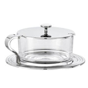 Avenue Grated Cheese Pot with Crystal by Sambonet Condiments Sambonet 