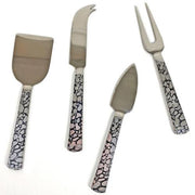 Panthera Platinum 7" Cheese Knife Set by Michael Wainwright Flatware Michael Wainwright 