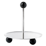Penelope Pastry Stand, Silverplated with Obsidian Black by Sambonet Dinnerware Sambonet 