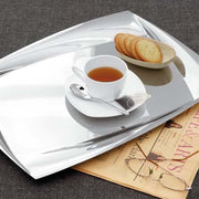 Lucy Rectangular Tray by Sambonet Serving Tray Sambonet 