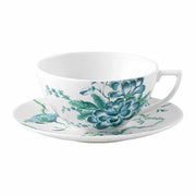 Chinoiserie White Tea Cup & Saucer by Jasper Conran for Wedgwood Dinnerware Wedgwood 