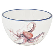Octopus Mini Soup/Salad/Dessert/Dipping Bowl, 4.5", 8 oz., Set of 6 by Abbiamo Tutto Dinnerware Abbiamo Tutto 