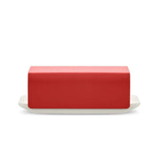 Mattina Butter Dish by Alessi Alessi Red 