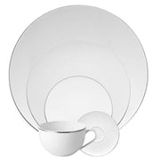 TAC 02 Platinum Charger Plate by Walter Gropius for Rosenthal Dinnerware Rosenthal 