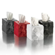 Wipy Crinkle Square Tissue Box Cover by Essey Facial Tissue Holders Essey 