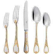 Du Barry Silverplated Gold Accents 8" Dessert Knife by Ercuis Flatware Ercuis 