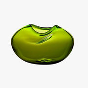Art Glass Vase by Kate Hume for When Objects Work Vase When Objects Work Pebble Lime Green 