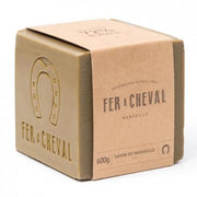Fer a Cheval Genuine Marseille Olive Oil Soap Cube Bar Soaps Fer à Cheval 600g 