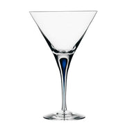 Intermezzo Blue 7 oz. Martini Glass by Orrefors Barware Orrefors One 