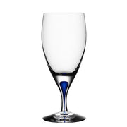 Intermezzo Blue 15.8 oz. Iced Beverage Goblet Glass by Orrefors Barware Orrefors 