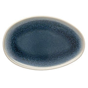 Junto Stoneware Oval Platter for Rosenthal Dinnerware Rosenthal Large 11" Aquamarine 