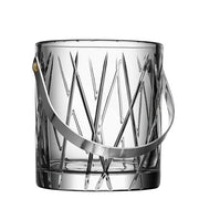 City 6" Glass Ice Bucket by Orrefors Glassware Orrefors 