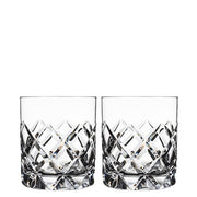 Sofiero 11.8 oz. Double Old Fashioned Whiskey Glass, Set of 2 by Orrefors Glassware Orrefors 
