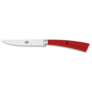 No. 643 Plenum Steak Knives with Red Lucite Handles, Set of 6 by Berti Steak Knife Berti 