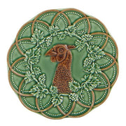 Woods Bread & Butter Plate, Pheasant, 6" by Bordallo Pinheiro Dinnerware Bordallo Pinheiro 