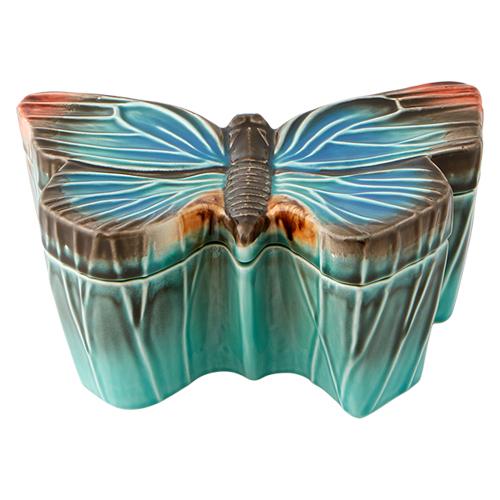 x Claudia Schiffer Cloudy Butterflies salad bowl in multicoloured
