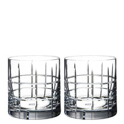 Street Whiskey Double Old Fashioned 13 oz. Glass, Set of 2 by Orrefors Glassware Orrefors 