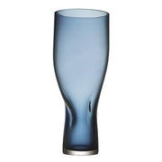 Squeeze 13" Blue Vase by Lena Bergstrom for Orrefors Glassware Orrefors 