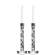 Carat Glass Candlestick, Set of 2 by Orrefors Glassware Orrefors Large - Shipping in December 