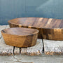 Hand Carved Black Walnut Oval Bowl by Ryan Silverman Vases, Bowls, & Objects Amusespot 