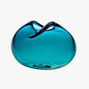 Art Glass Vase by Kate Hume for When Objects Work Vase When Objects Work Pebble Turquoise 