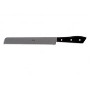 Compendio Bread Knives with Grey Blades and Lucite Handles by Berti Knife Berti Black Lucite 