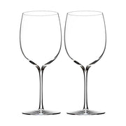 Elegance 21.9 oz. Bordeaux Crystal Wine Glass, Set of 2 by Waterford Stemware Waterford 